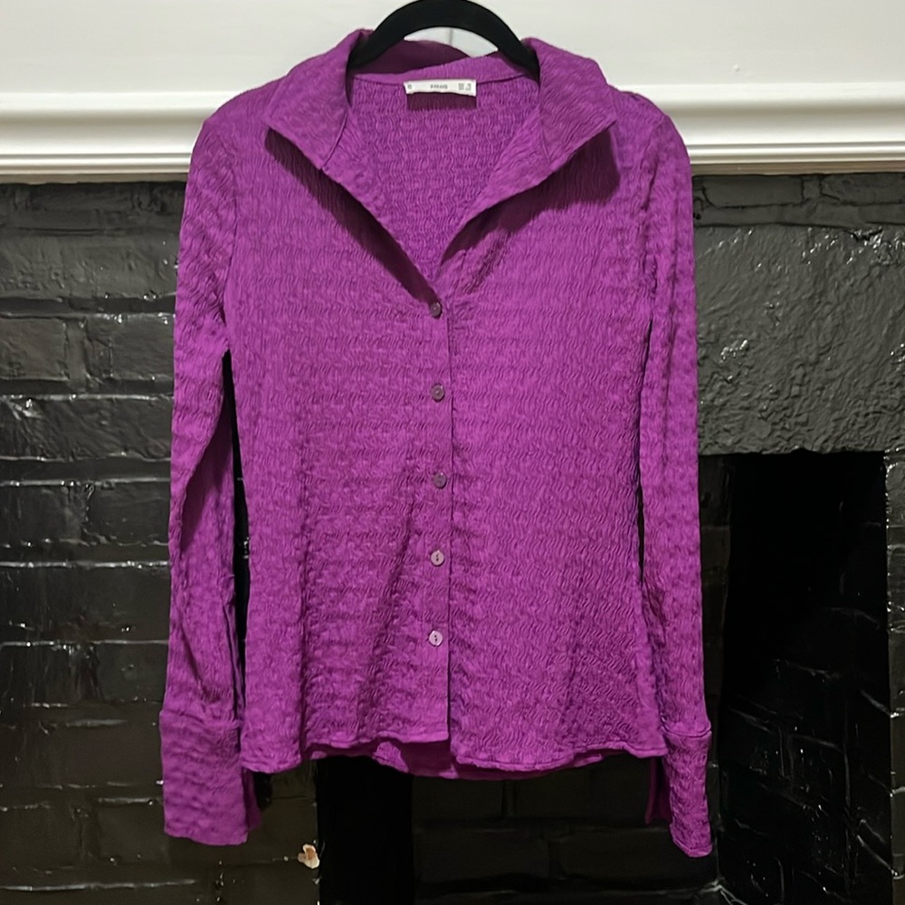 Mango Button Down Shirt - image 1